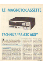 Technics - RS-630-AUS-Test 